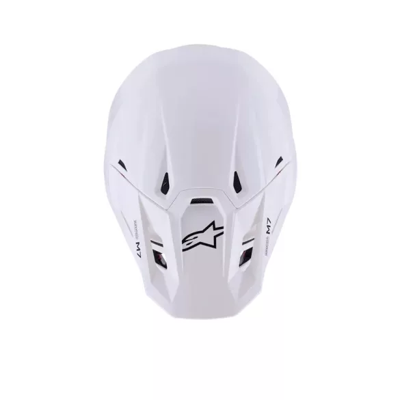 Alpinestars Supertech M7 Solid White Bukósisak