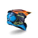 Alpinestars SM3 Fray black-orange-blue bukósisak 