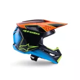 Alpinestars SM3 Fray black-orange-blue bukósisak 
