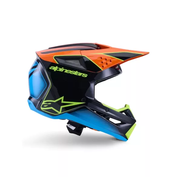 Alpinestars SM3 Fray black-orange-blue bukósisak 
