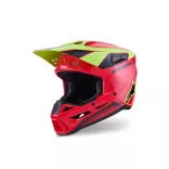 Alpinestars SM3 Fray black-red-yellow bukósisak 