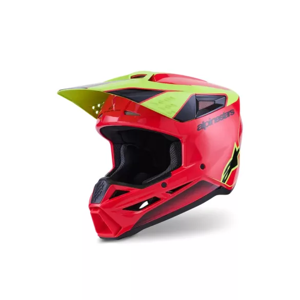 Alpinestars SM3 Fray black-red-yellow bukósisak 