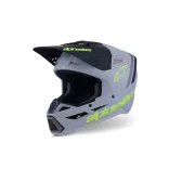 Alpinestars SM3 Radium black-grey-yellow bukósisak 