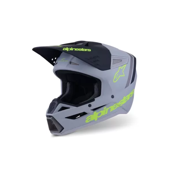 Alpinestars SM3 Radium black-grey-yellow bukósisak 