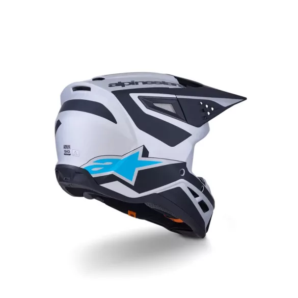 Alpinestars SM3 Heat black-blue-silver bukósisak 