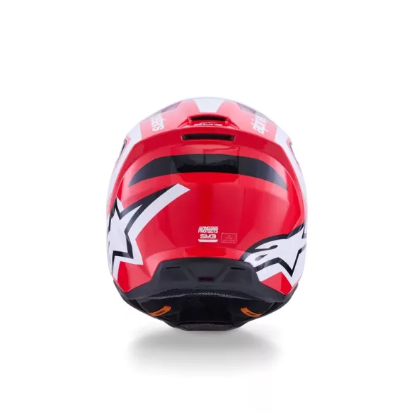 Alpinestars SM3 Heat red-white-black bukósisak 