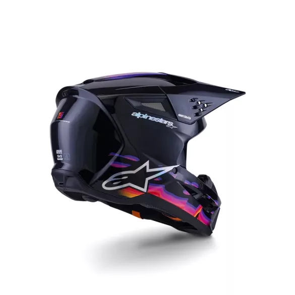 Alpinestars SM3 Force black-purple bukósisak 
