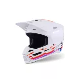 Alpinestars SM3 Force white-purple bukósisak 