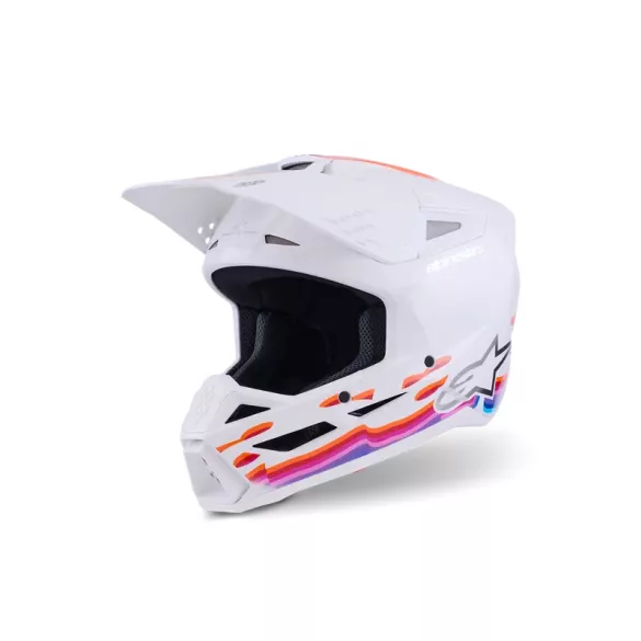 Alpinestars SM3 Force white-purple bukósisak 