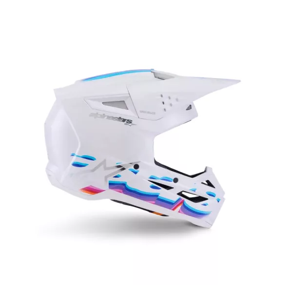 Alpinestars SM3 Force white-purple bukósisak 