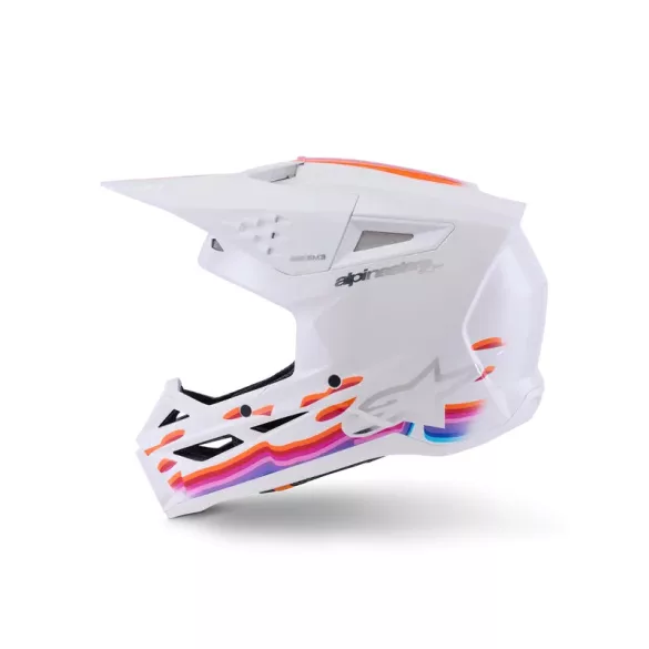 Alpinestars SM3 Force white-purple bukósisak 