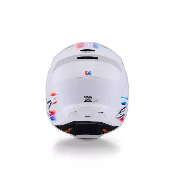 Alpinestars SM3 Force white-purple bukósisak 