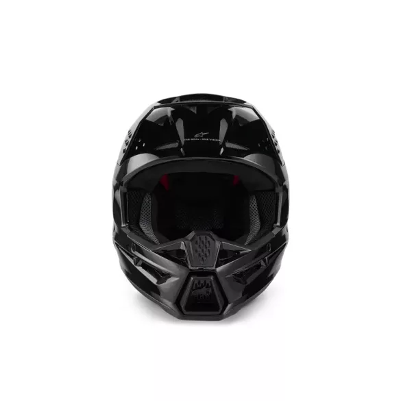 Alpinestars SM3 Solid gloss black bukósisak 