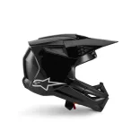 Alpinestars SM3 Solid gloss black bukósisak 