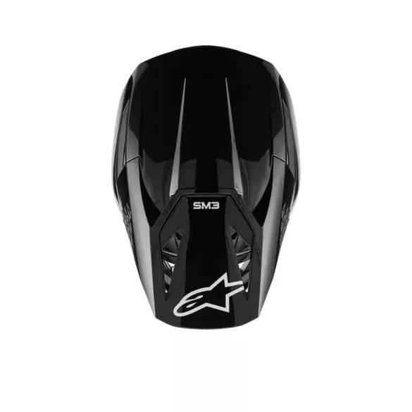 Alpinestars SM3 Solid gloss black bukósisak 