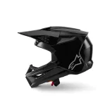 Alpinestars SM3 Solid gloss black bukósisak 