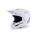 Alpinestars SM3 Solid gloss white bukósisak 