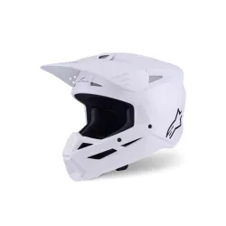 Alpinestars SM3 Solid gloss white bukósisak 