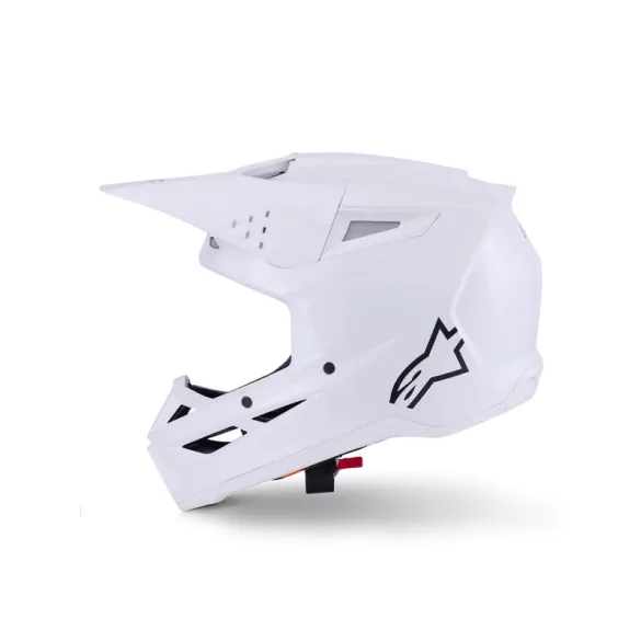 Alpinestars SM3 Solid gloss white bukósisak 