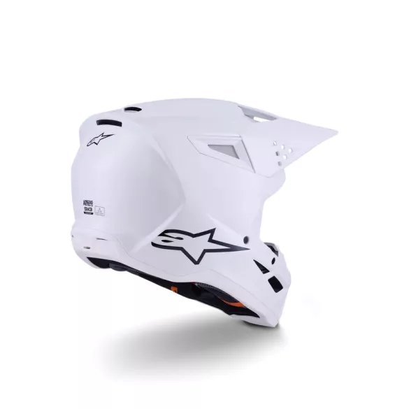 Alpinestars SM3 Solid gloss white bukósisak 