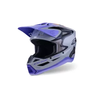 Alpinestars SM3 Jettson purple bukósisak 