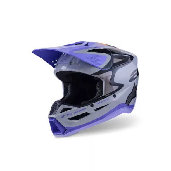 Alpinestars SM3 Jettson purple bukósisak 