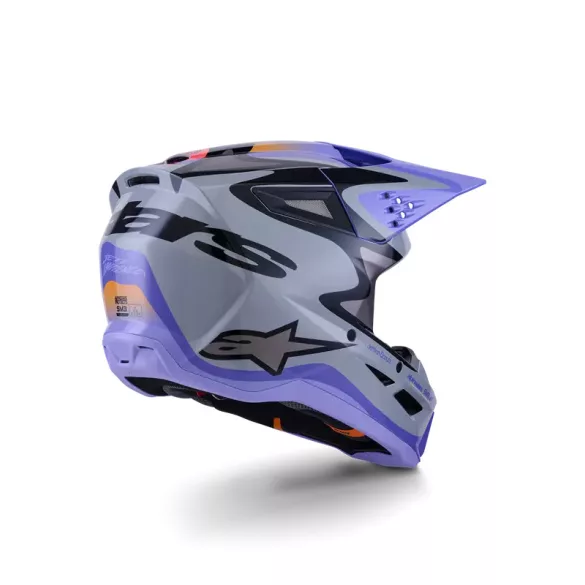 Alpinestars SM3 Jettson purple bukósisak 