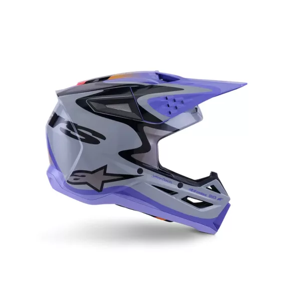 Alpinestars SM3 Jettson purple bukósisak 