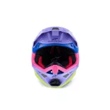 Alpinestars SM10  Jett Lawrence R01 bukósisak Pink / Lila / Neon Sárga