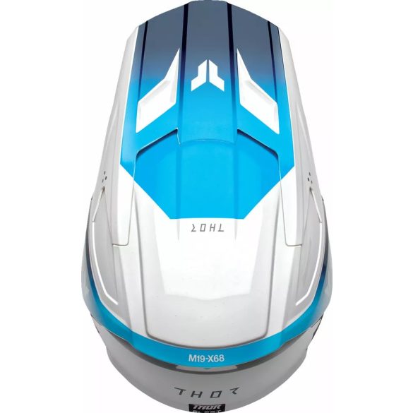 Thor Fleet Storm gyerek sisak  fehér-kék