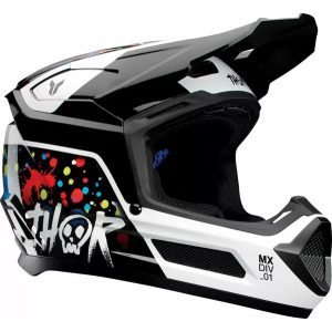 Thor Fleet Splat gyerek sisak  fekete-multi