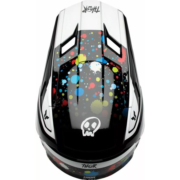 Thor Fleet Splat gyerek sisak  fekete-multi