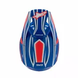 Alpinestars S-M3 Wurx gyerek bukósisak Blue-White-Red