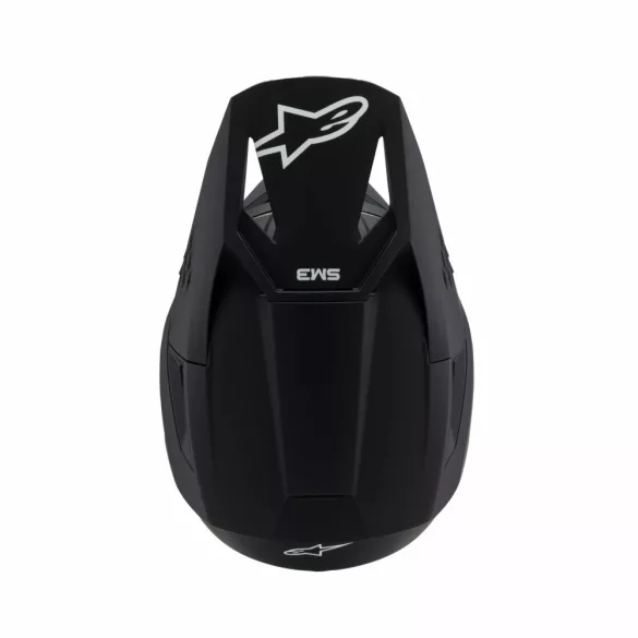 Alpinestars S-M3 solid black gyerek bukósisak