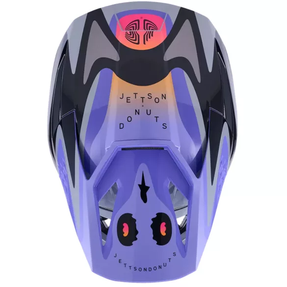 Alpinestars Gyerek S-M3 Jettson fekete, szürke és lila