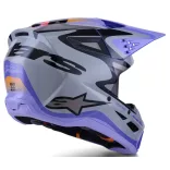 Alpinestars Gyerek S-M3 Jettson fekete, szürke és lila