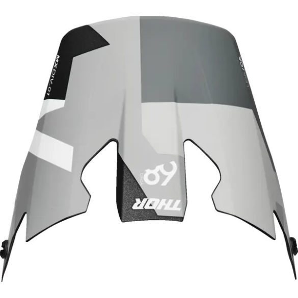 THOR REFLEX SPORT CARBON BRAVE VISOR SZÜRKE-FEHÉR