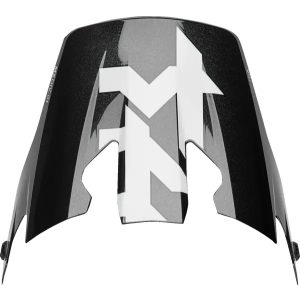 THOR REFLEX SPORT VISOR RIOT FEKETE-FEHÉR