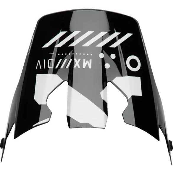 THOR REFLEX SPORT STRIKE VISOR  FEKETE