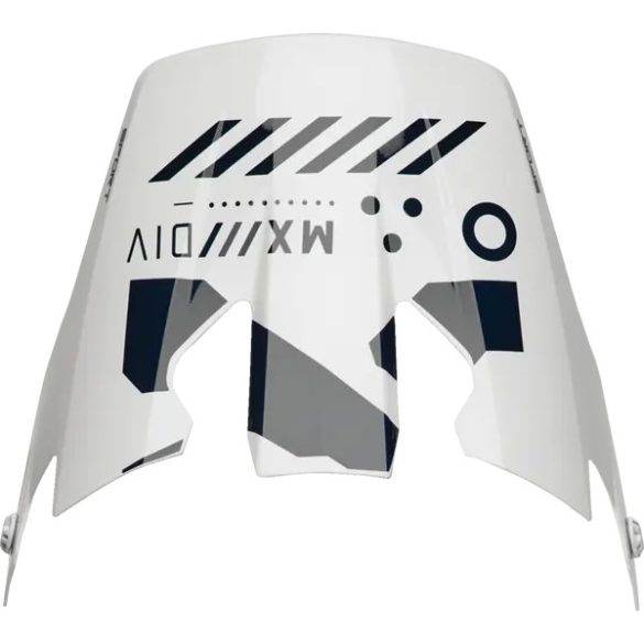 THOR REFLEX SPORT STRIKE VISOR  FEHÉR