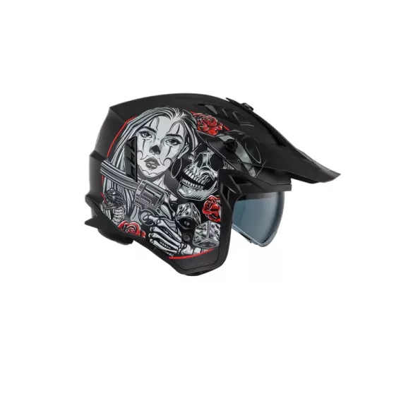 PREMIER HELMETS Subverter Black Bukósisak