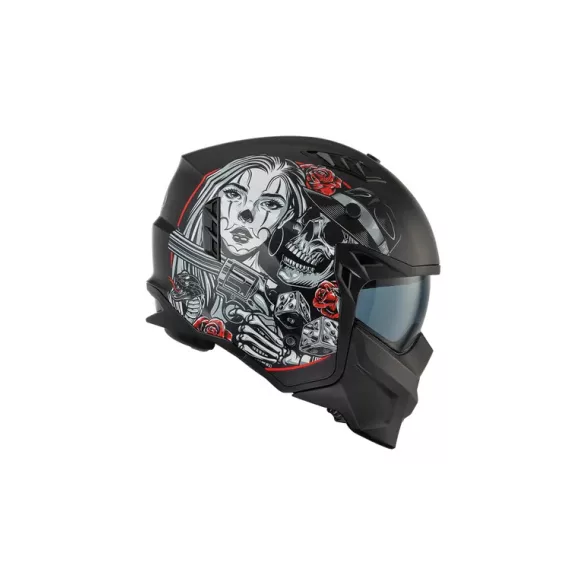 PREMIER HELMETS Subverter Black Bukósisak
