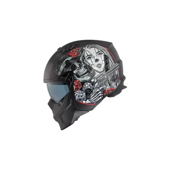 PREMIER HELMETS Subverter Black Bukósisak