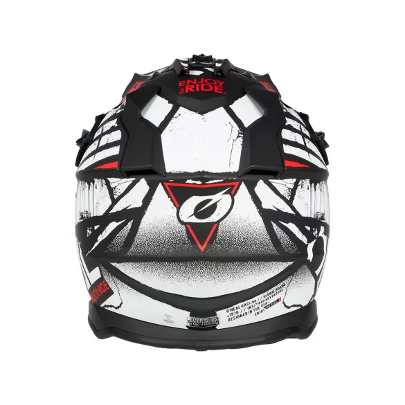 O'Neal 2SRS Helmet GLITCH black/white 