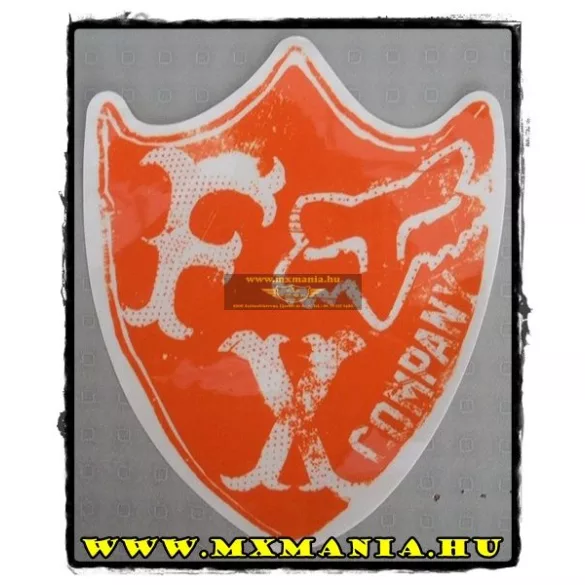 Fox 2016 University matrica, 2 féle színben