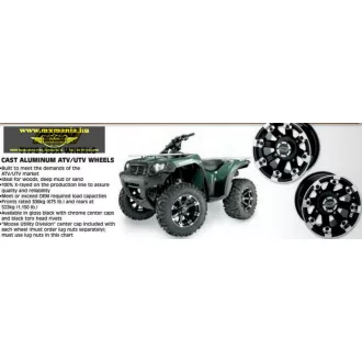 Moose Racing utility division 393X felni polaris quadokhoz
