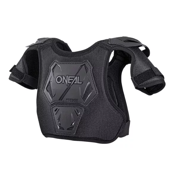 Oneal PeeWee páncél, Fekete színben m/l