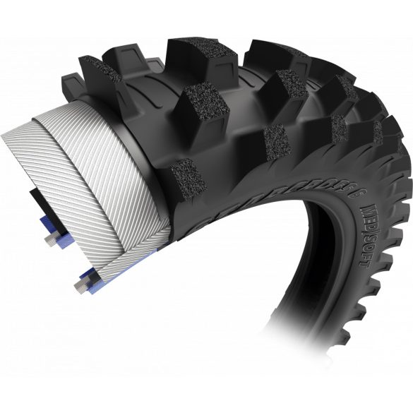 Michelin Starcross6 120/80-19 63M medium soft gumiabroncs