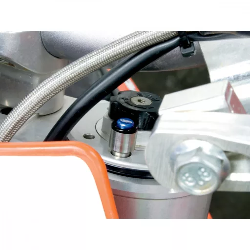Husqvarna Motion pro teleszkóp légtelenítő csavar M4x0.7 fekete/kék wp, KTM