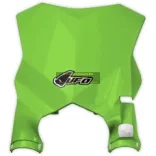 UFO Rajtszámtartó idom Kawasaki motorokhoz, fekete, fehér, zöld színben